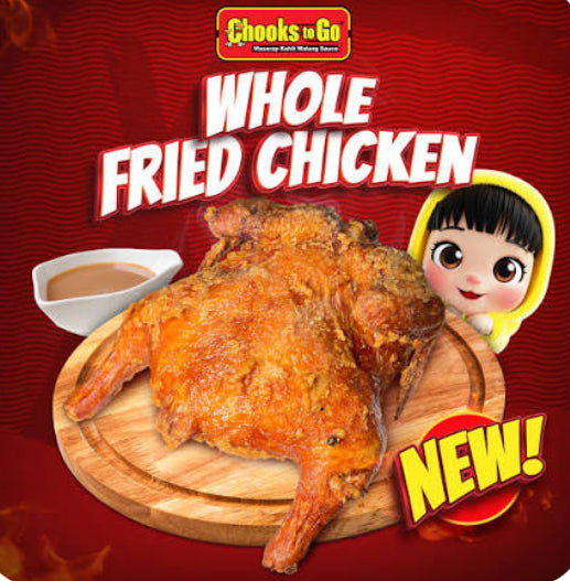 Jumbo Fried Chooks Whole Chicken