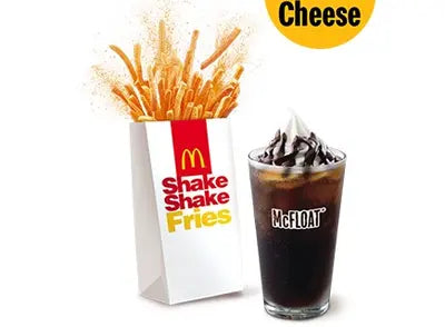 Medium Shake Shake Fries N' McFloat Combo Cheese