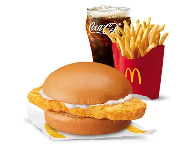 Crispy Chicken Sandwich w/ Fries Medium Meal